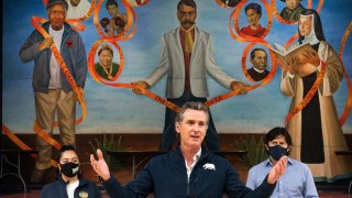 Gov. Gavin Newsom in LA