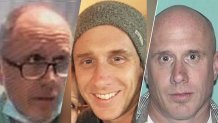 Photos of Sean Lannon, who authorities say is connected to a homicide in South Jersey and a quadruple homicide in New Mexico.