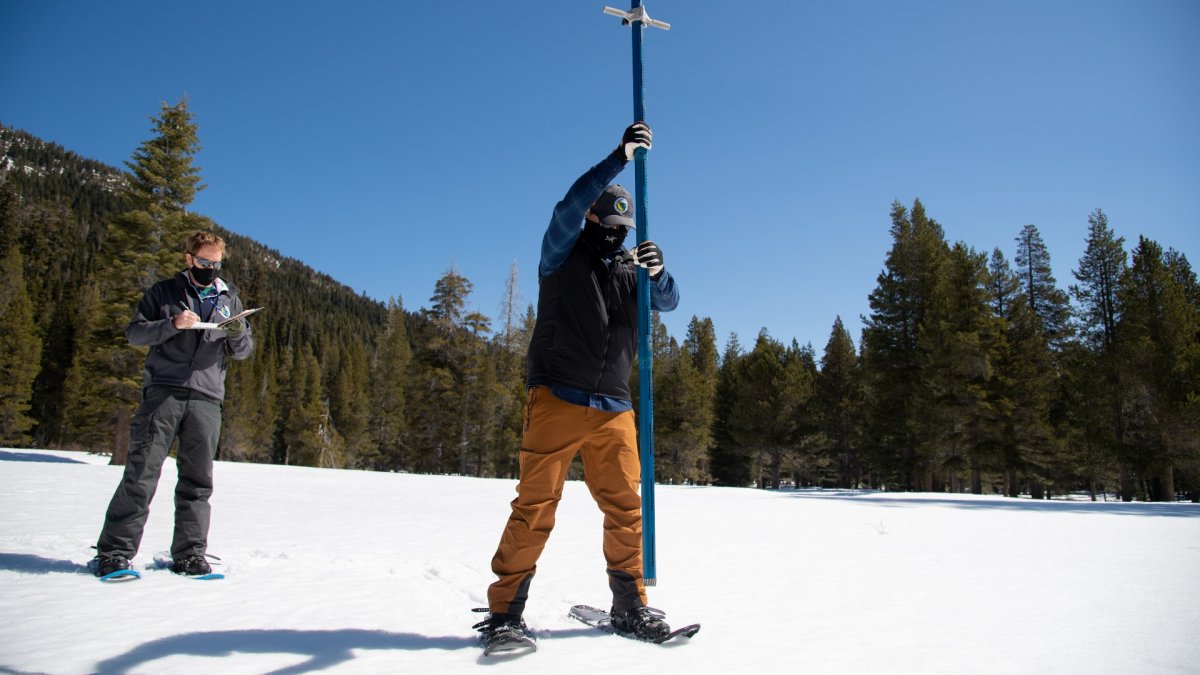 California Snowpack Below Normal With Wet Season Ending – NBC Bay Area