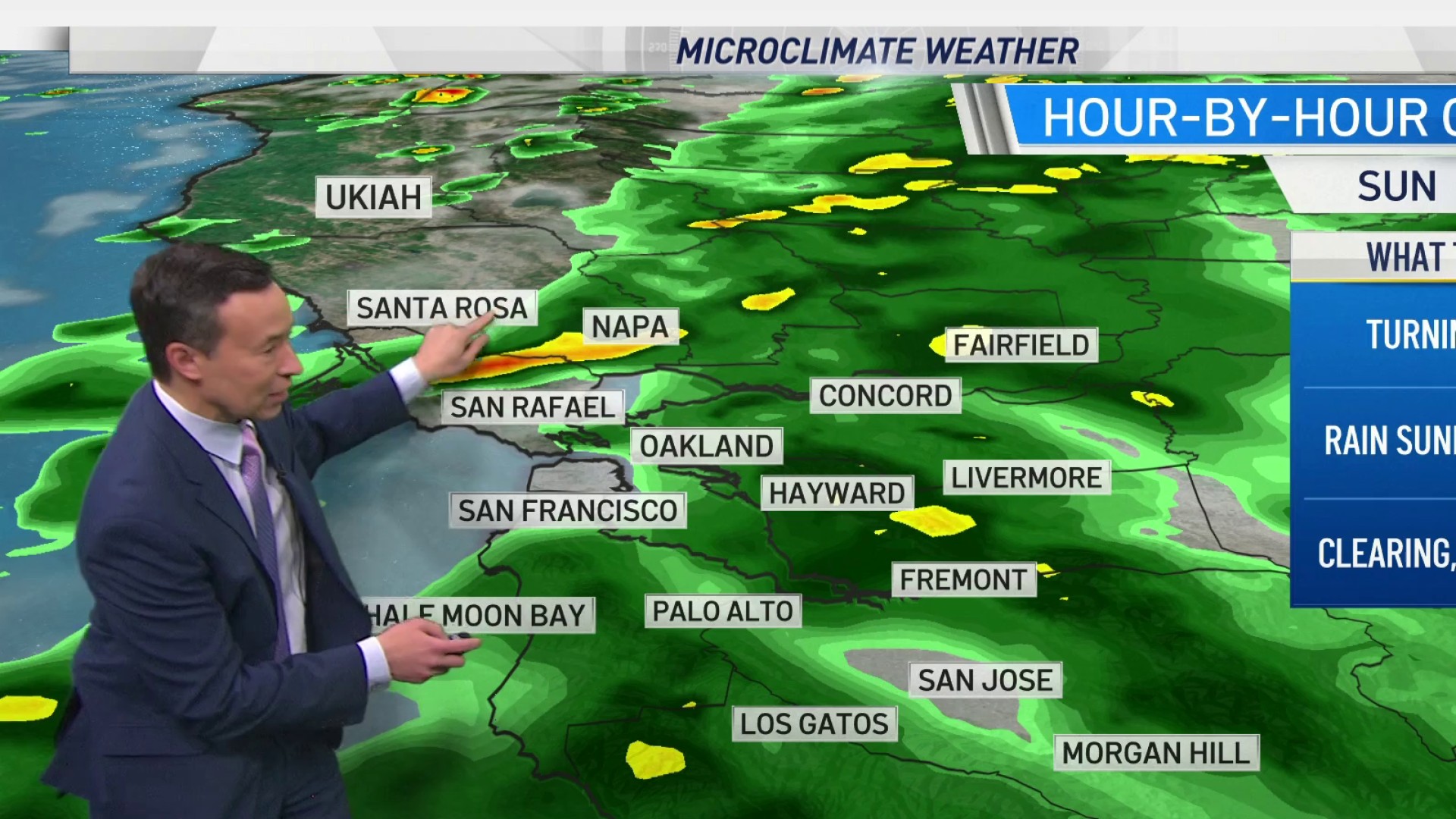 Rob S Forecast Rain Arrives In Parts Of The Bay Area Nbc Bay Area