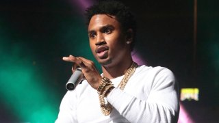 FILE - This Oct. 28, 2016 file photo shows Trey Songz performing during the Power 99 Powerhouse 2016 in Philadelphia. Trey Songz has declined to accept an offer that would have reduced a felony assault charge stemming from a concert appearance in Detroit to a misdemeanor.