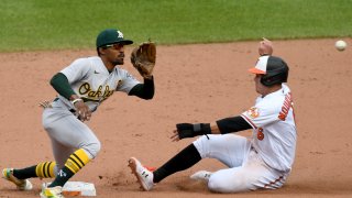 Athletics Orioles Baseball game