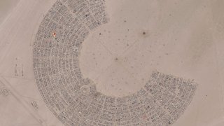 Burning Man Festival in Northwest Nevada