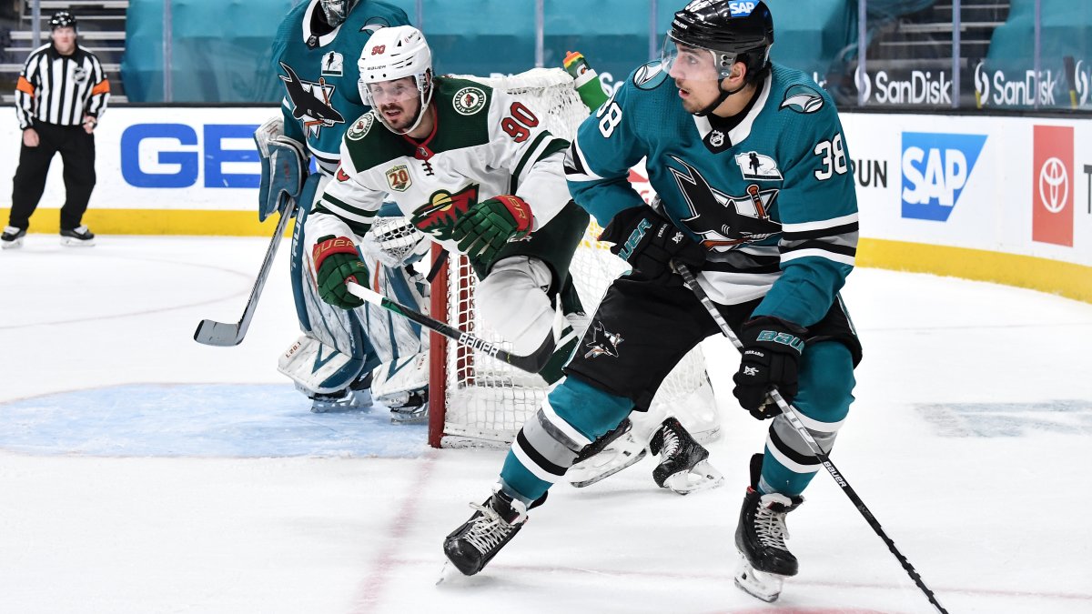 Wild Clinch Playoffs With 63 Win Over Sharks NBC Bay Area