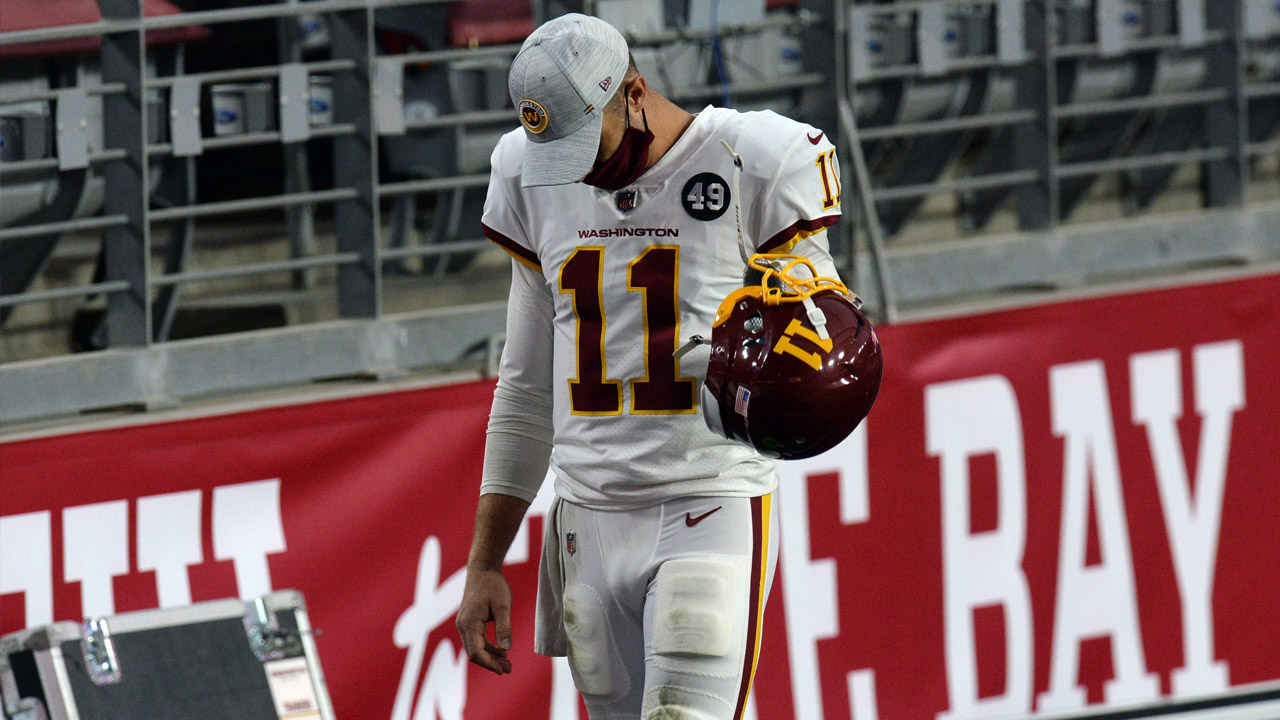 Former 49er Alex Smith is 'the old man' on the Washington roster