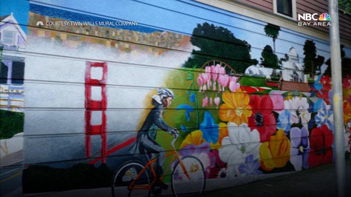 Two AsianAmerican Women Paint Big Walls NBC Bay Area