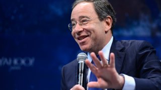 Managing Director and Vice Chairman of Morgan Stanley Tom Nides speaks on stage during the 2015 Concordia Summit at Grand Hyatt New York on October 2, 2015 in New York City.