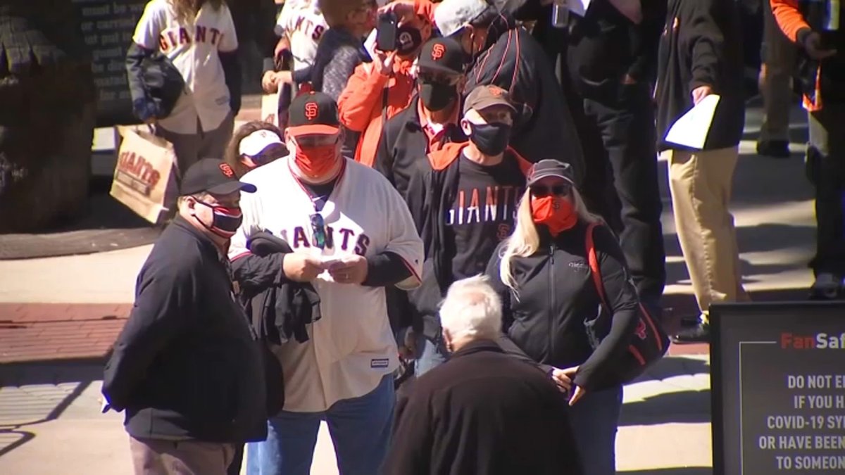 Giants announce fans no longer need negative COVID-19 test to attend games  – KNBR