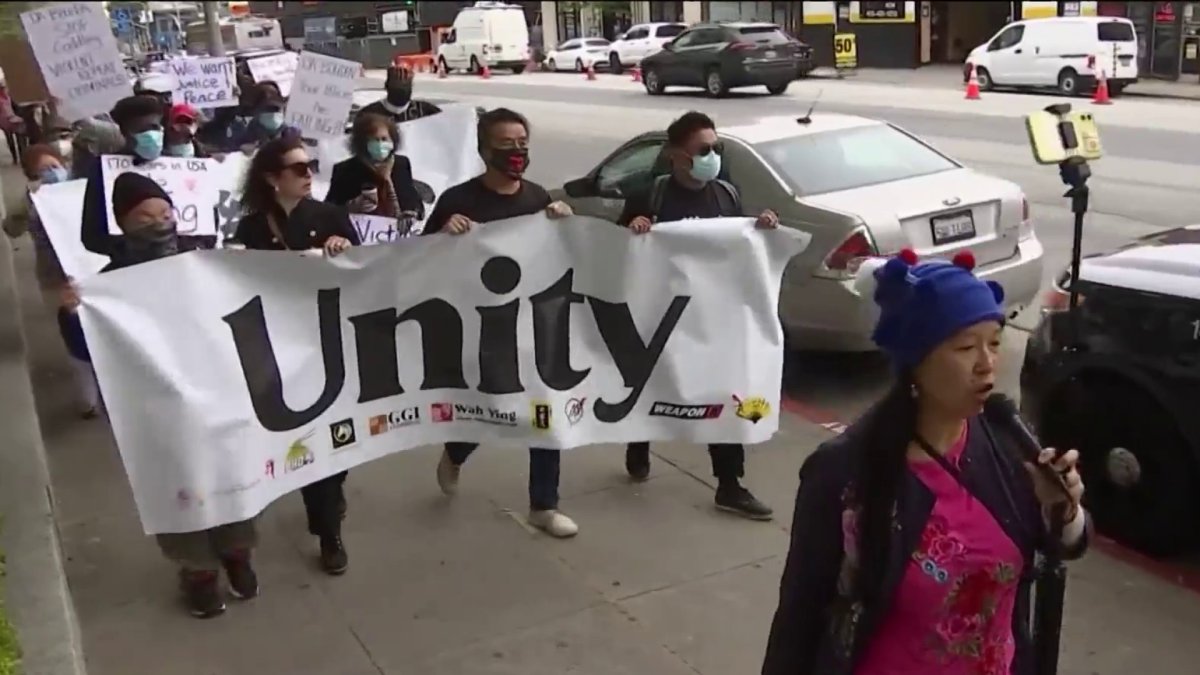 AAPI Community Hold SF Rally Demanding Justice for Recent Attacks – NBC ...