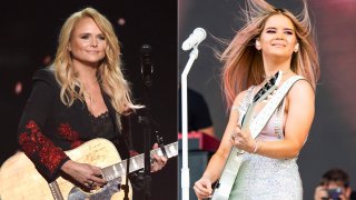 Miranda Lambert, left, and Maren Morris