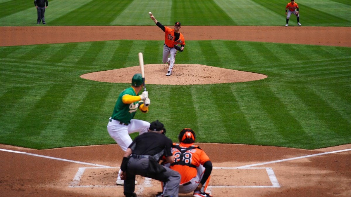 Harvey wins 3rd start in row, Orioles beat sloppy A's 8-4 - The