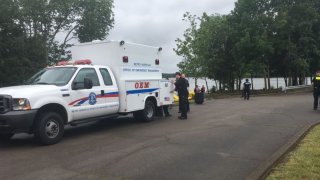 Rescue crews respond to Percy Priest Lake southeast of Nashville, Tennessee, on May 29, 2021.