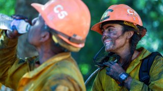 California Wildfires Little Tujunga Hot Shots