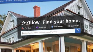 Zillow home page