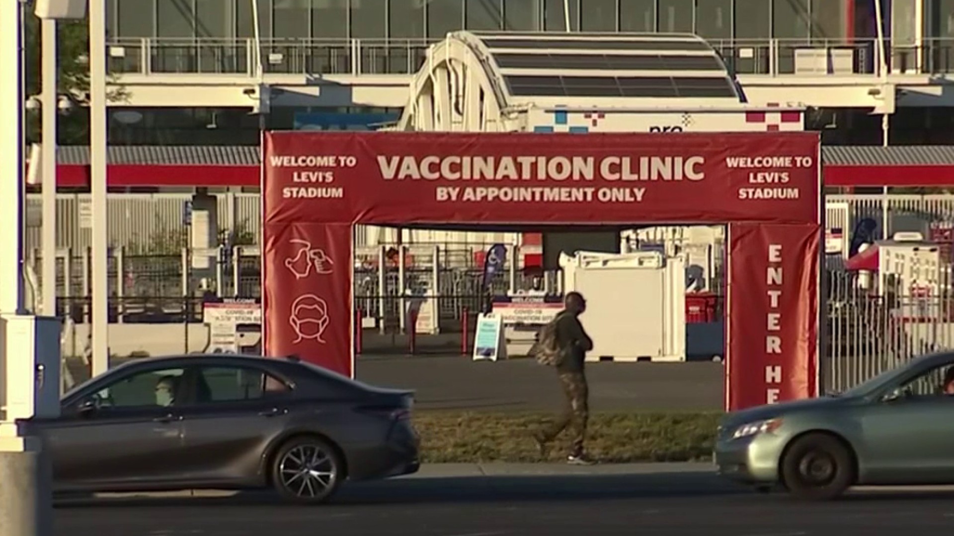 Levi's Stadium Closes COVID-19 Vaccination Site – NBC Bay Area