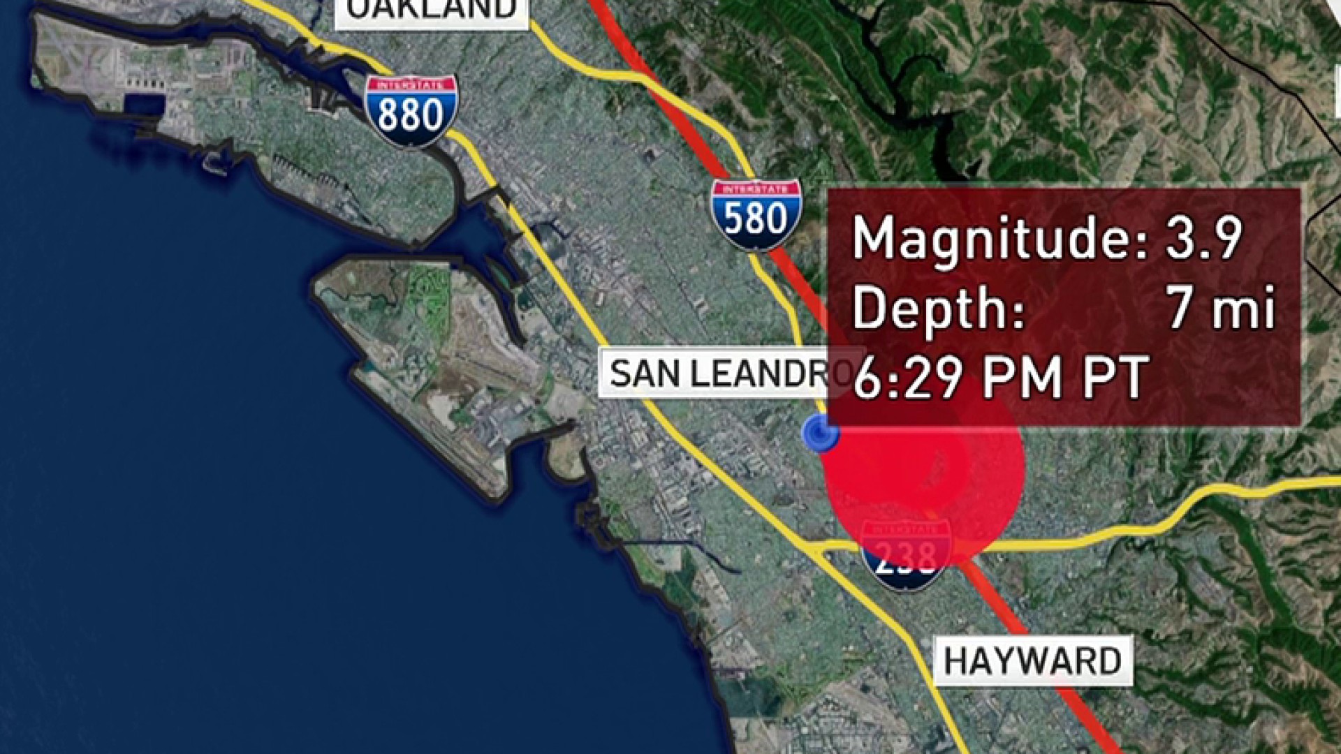 Earthquake Rattled San Francisco Bay Area, Caused Plane To Abort Landing 