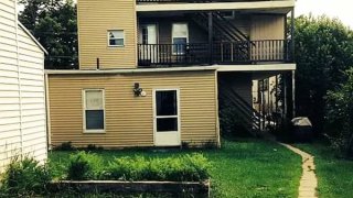 A building in Massachusetts where some tenants are not paying rent.