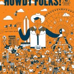 The State Fair of Texas commemorative theme art for 2021.