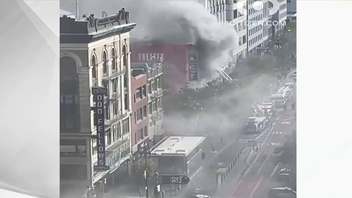 Crews Battle 2-Alarm Fire at SF Apartment Building – NBC Bay Area