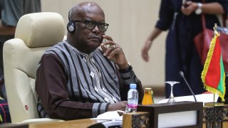 Burkina Faso President Roch Marc Christian Kabore