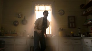 This image released by Warner Bros. Entertainment shows Ruairi O'Connor in a scene from "The Conjuring: The Devil Made Me Do It."