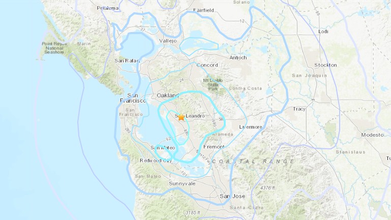 Earthquake Bay Area Preliminary 39 Magnitude Earthquake Strikes Near San Lorenzo Adarkweb Earthquake Bay Area Preliminary 39 Magnitude Earthquake Strikes Near San Lorenzo Adarkweb