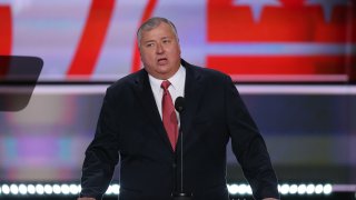 Larry Householder, former speaker of the Ohio House of Representatives, speaks during the Republican National Convention (RNC) in Cleveland, Ohio, U.S., on Monday, July 18, 2016.