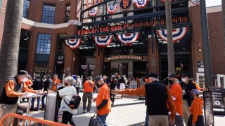 San Francisco Giants fans.