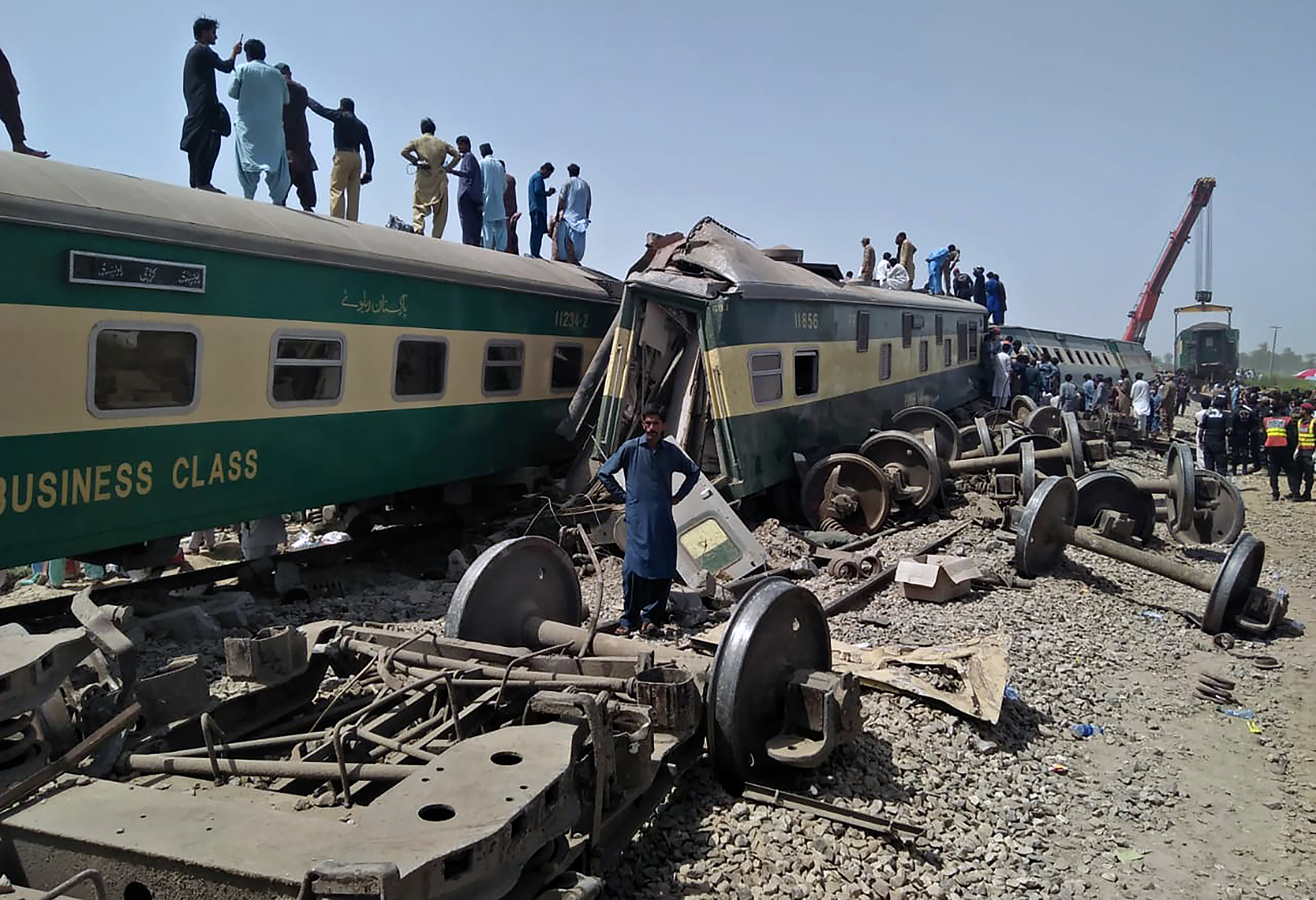 Death Toll Rises To 63 In Pakistan Train Collision Officials Say NBC Bay Area