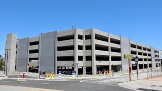 A new parking garage at Mineta San Jose International Airport.