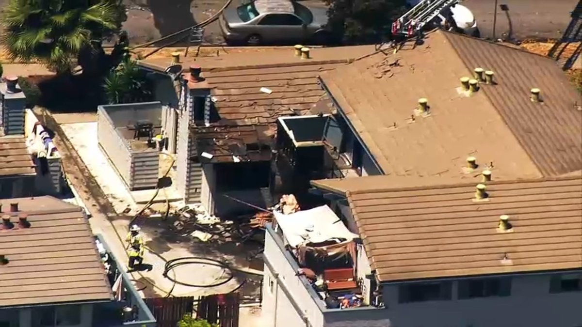 1 Taken to Hospital After Fire at San Jose Apartment – NBC Bay Area