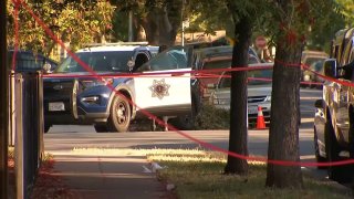 San Jose police investigate a shooting.