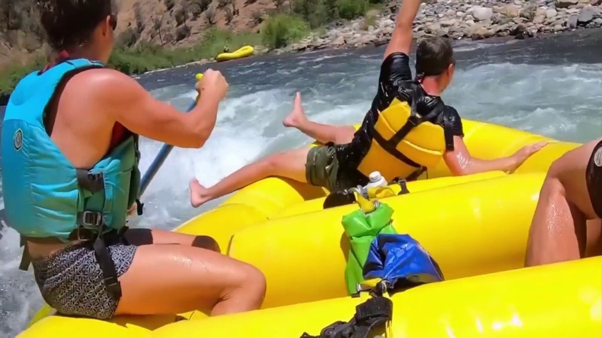 Ross Goes Whitewater Rafting NBC Bay Area
