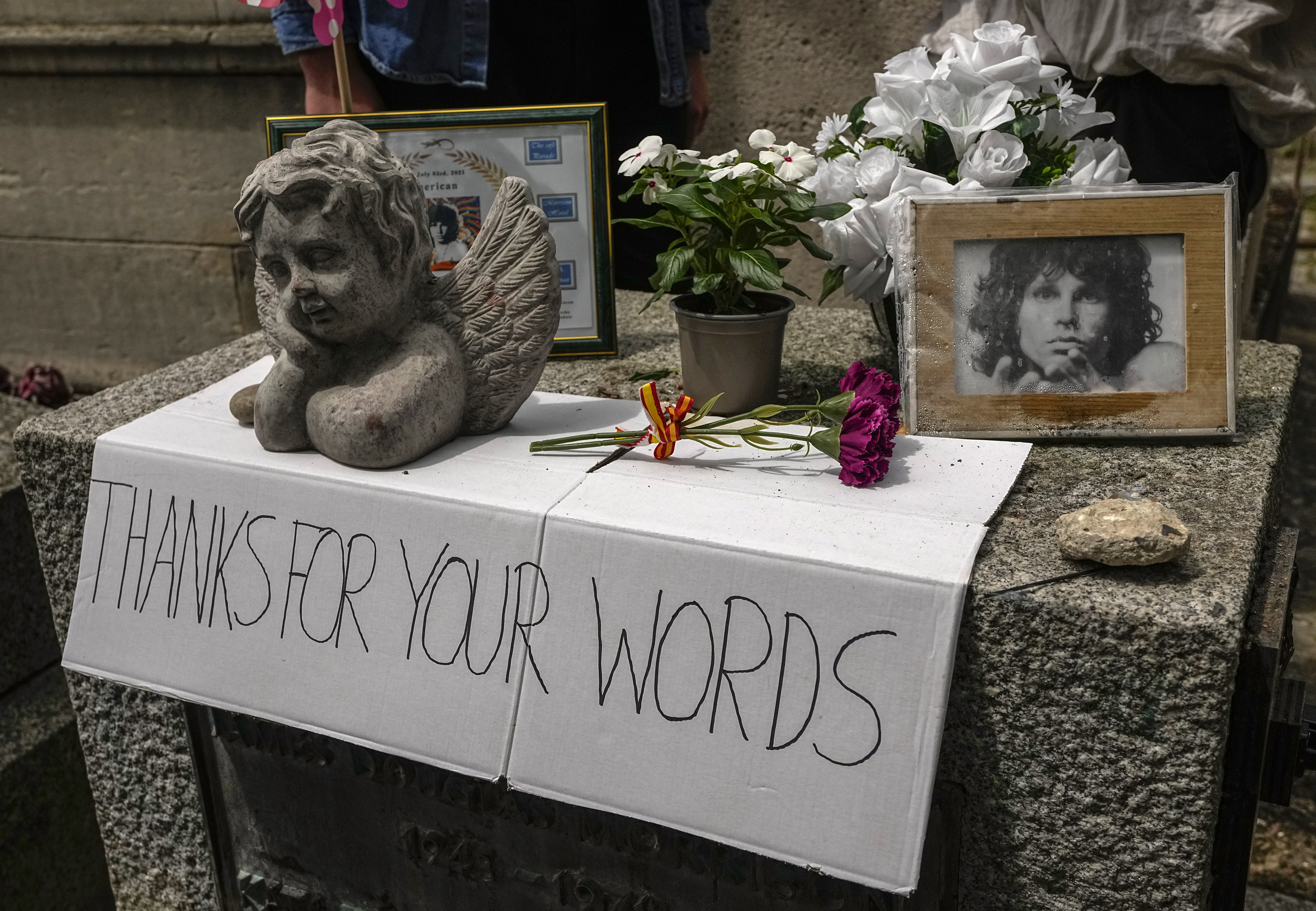 50 Years After His Death, Fans Honor Jim Morrison in Paris NBC Bay Area