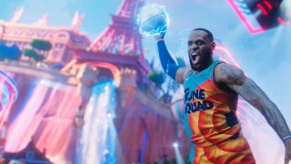 Lebron James in a scene from "Space Jam: A New Legacy."