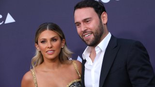 Yael Cohen and Scooter Braun