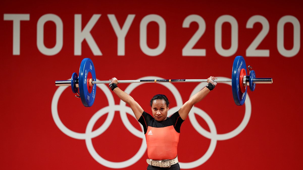 1st Woman in Olympic Weightlifting Still Raising the Bar NBC Bay Area