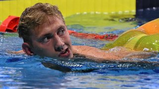 Russian swimmer Ilya Borodin