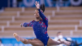 Team USA's Simone Biles out of women's gymnastics team final