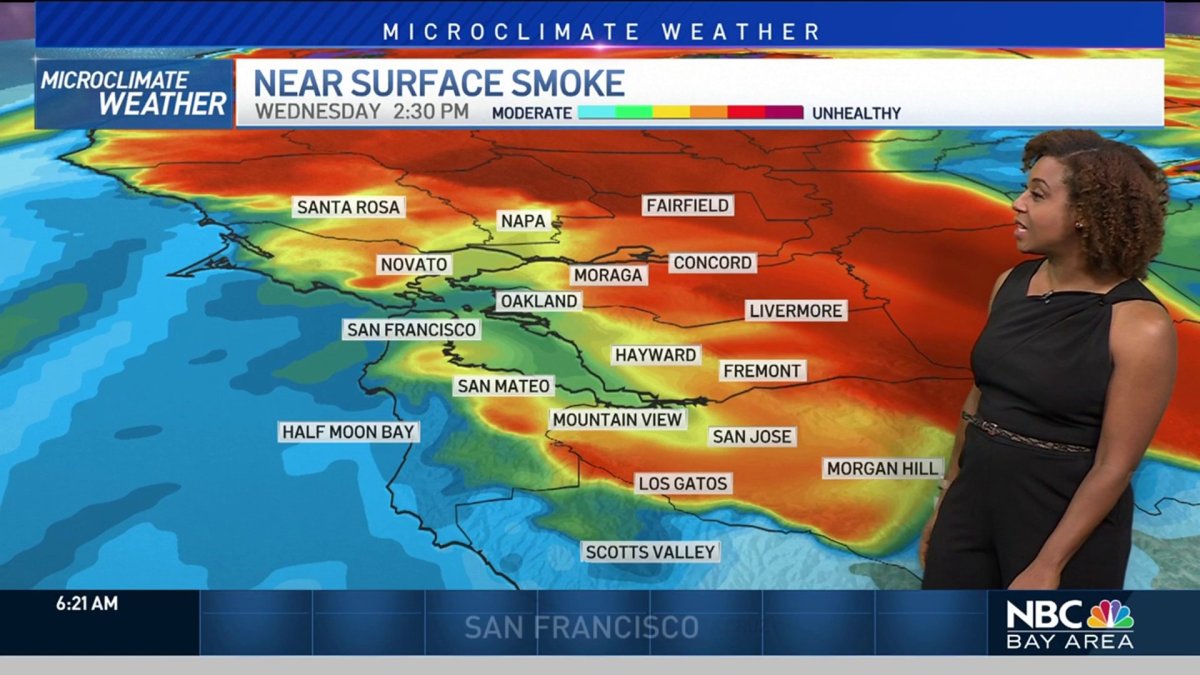 Kari’s Forecast: Cooler, Fire Danger – NBC Bay Area
