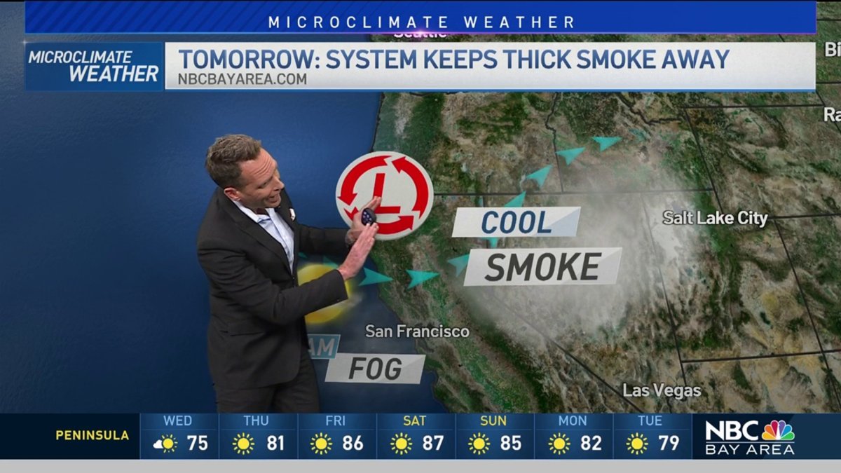 Jeff’s Forecast: Cold Start, Fog & Smoke Forecast – NBC Bay Area
