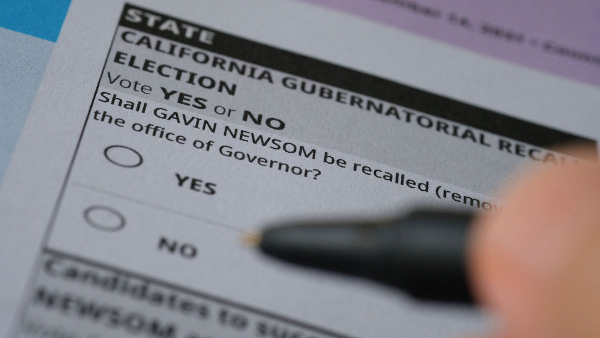 Monday Last Day To Register To Vote In Newsom Recall Election Nbc Bay Area