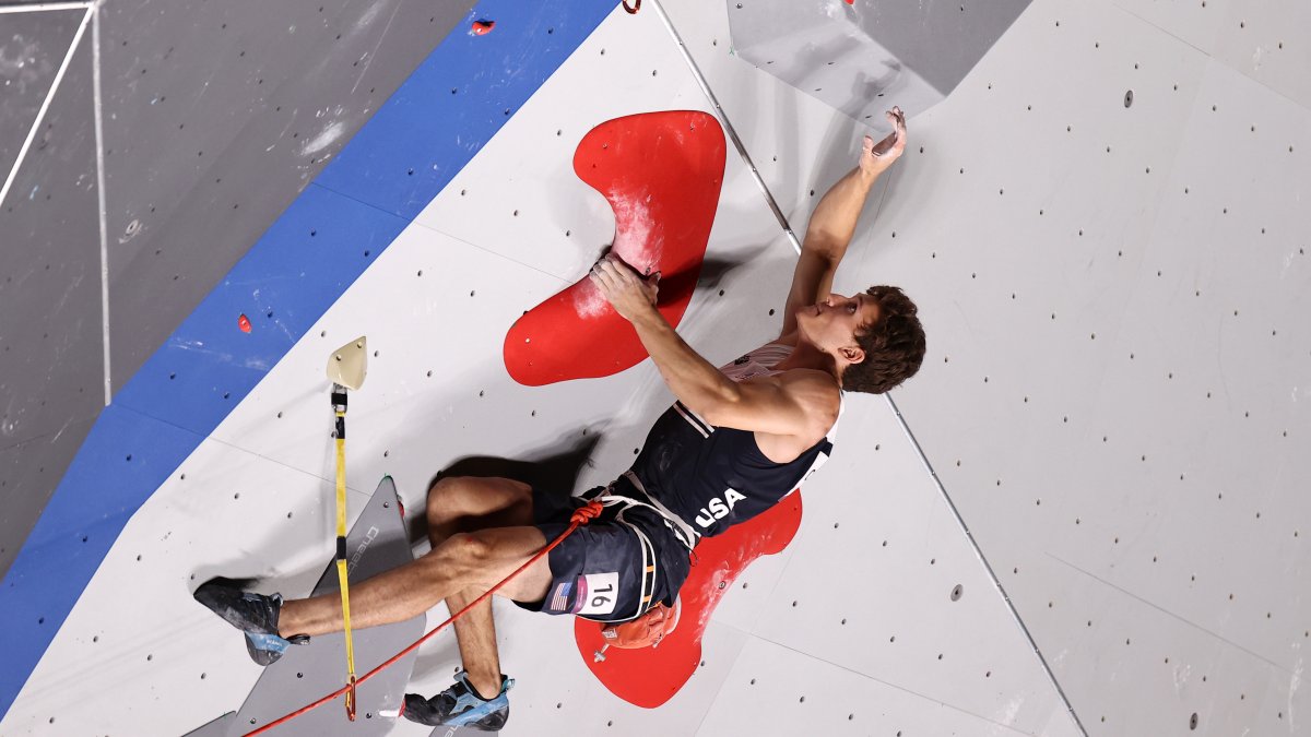 USA’s Nathaniel Coleman Wins Silver in Inaugural Sport Climbing Event ...