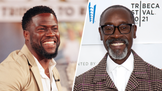 Kevin Hart and Don Cheadle