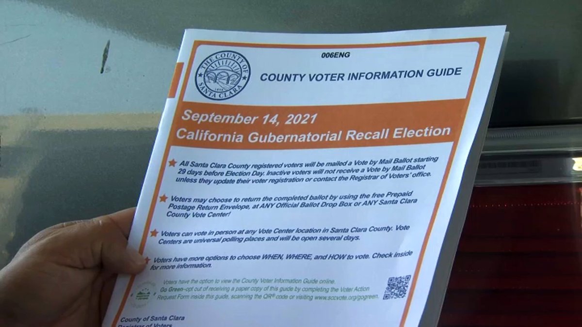 Early Voting In Newsom Recall Election Underway Nbc Bay Area Early Voting In Newsom Recall Election Underway Nbc Bay Area
