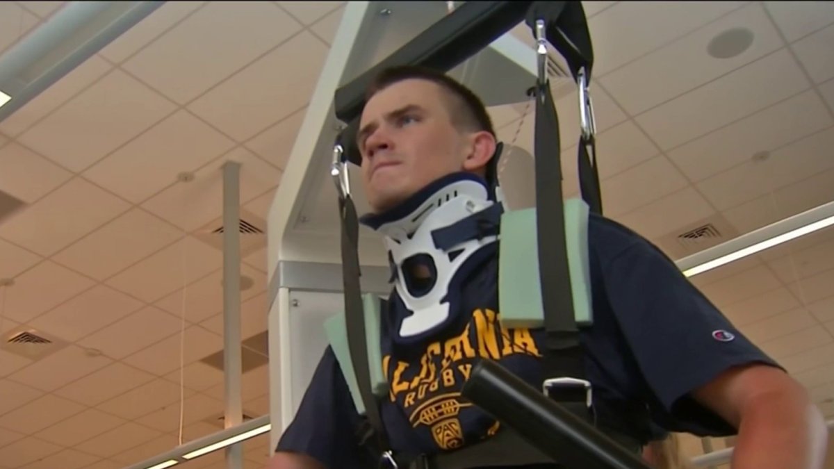 Overcoming the Odds: Paralyzed Cal Rugby Player to Walk at His ...