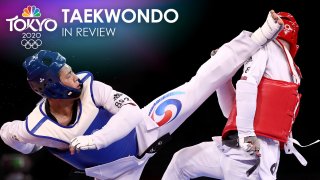 The Russian Olympic Committee topped the taekwondo medal chart with four total. 