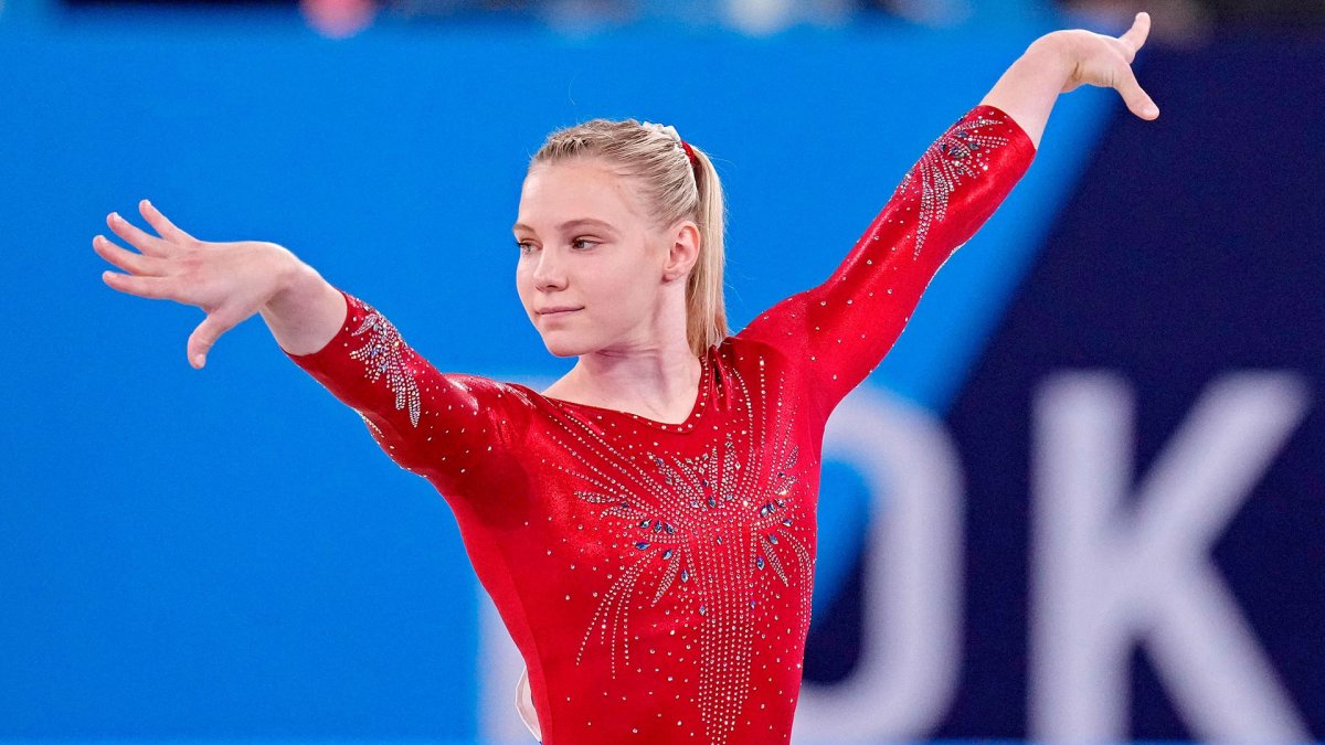 Olympics Gymnastics Day 11 Jade Carey Crowned Floor Exercise Champion