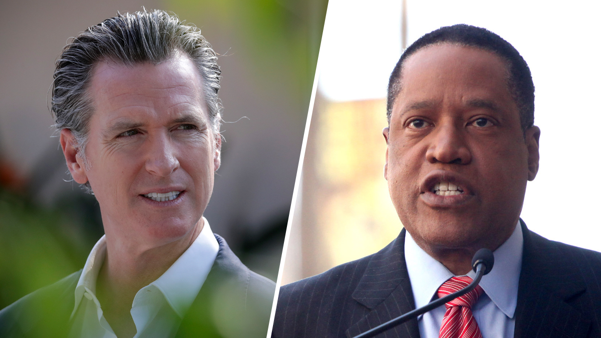 Gov. Newsom, Larry Elder Begin Campaigning for Recall Election in the