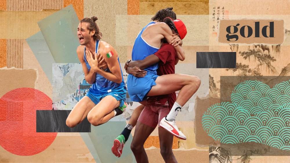 Qatar’s Mutaz Essa Barshim and Italy’s Gianmarco Tamberi